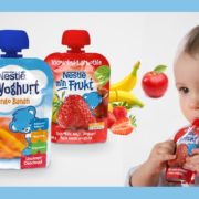 Nestle yoghurt för barn