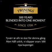 Twinings te